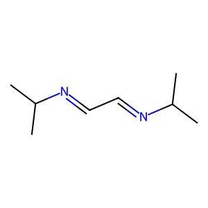 2-Propanamine, N,N'-1,2-ethanediylidenebis- structure