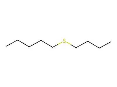 丁基戊基硫醚 structure