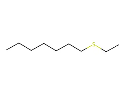 3-Thiadecane structure