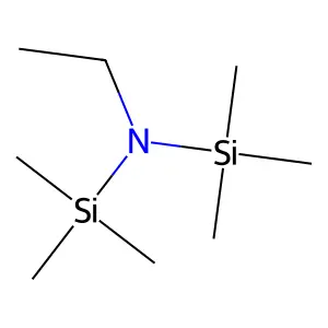 Ethylbis(trimethylsilyl)amine structure