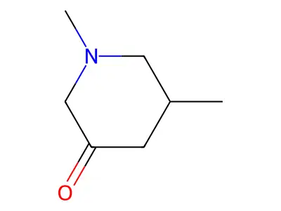 1,5-Dimethylpiperidin-3-one structure