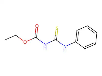 Carbamic acid, [(phenylamino)thioxomethyl]-, ethyl ester structure