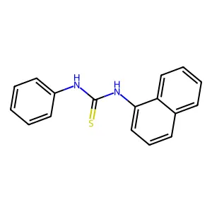 N-(1-Naphthyl)-N'-phenylthiourea structure