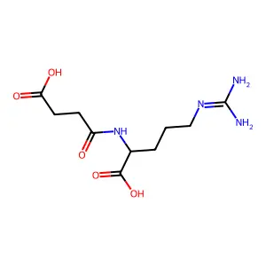 N2-琥珀酰精氨酸 structure