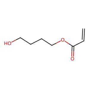 4-Hydroxybutyl acrylate structure