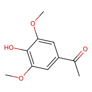 乙酰丁香酮 structure