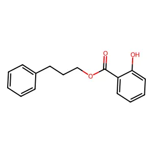 3-Phenylpropyl salicylate structure