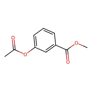 Methyl 3-(acetyloxy)benzoate structure