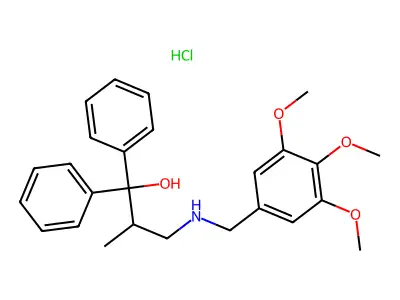 Cyclopropanecarboxamide, N-[[(chloroacetyl)(2-ethyl-6-methylphenyl)amino]methyl]- structure