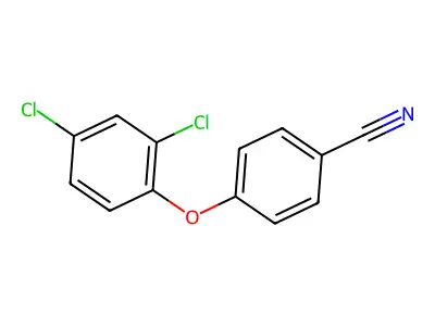 4-(2,4-Dichlorophenoxy)benzonitrile structure