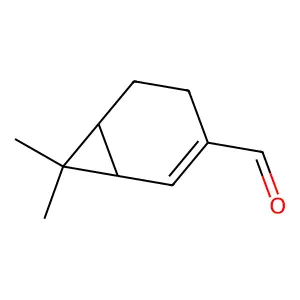 7,7-Dimethylbicyclo[4.1.0]hept-2-ene-3-carbaldehyde structure
