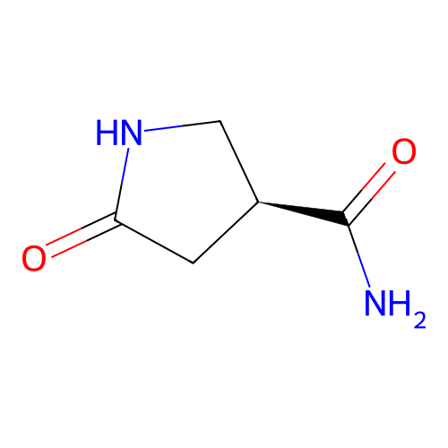 (S)-5-Oxopyrrolidine-3-carboxamide structure