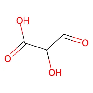 丙醇二酸半缩醛 structure