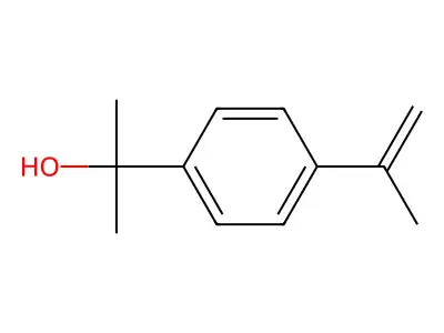 Benzenemethanol, alpha,alpha-dimethyl(1-methylethenyl)- structure