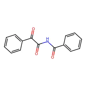 N-(2-氧代-2-苯乙酰基)苯甲酰胺 structure