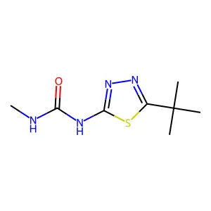 1-(5-Tert-butyl-1,3,4-thiadiazol-2-yl)-3-methylurea structure