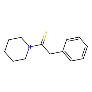 1-(2-Phenylethanethioyl)piperidine structure