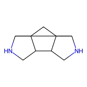 2,7-Diazatetracyclo(3.3.3.04,9.08,11)undecane structure