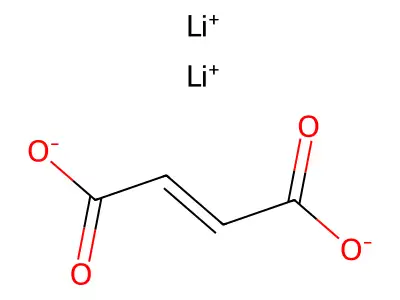 2-Butenedioic acid (2Z)-, dilithium salt structure