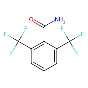 2,6-双(三氟甲基)苯甲酰胺 structure