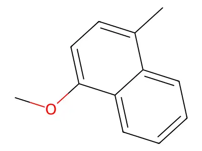 4-Methoxy-1-methylnaphthalene structure