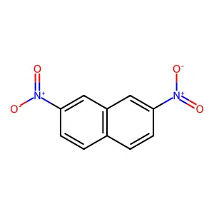 2,7-二硝基萘 structure