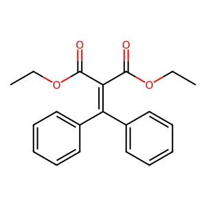 Diethyl (diphenylmethylene)malonate structure