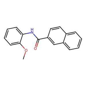 N-(2-methoxyphenyl)-2-naphthamide structure