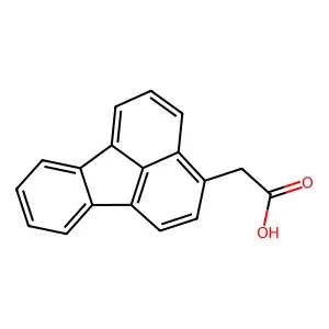 荧蒽-3-乙酸 structure