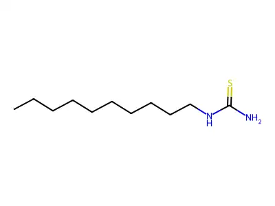 1-Decyl-2-thiourea structure