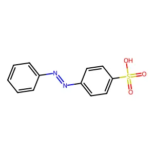 4-(2-苯基重氮基)苯磺酸 structure