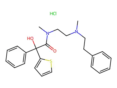 Tinoridine Hydrochloride structure