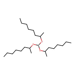 硼酸三(2-辛醇)酯 structure