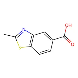 2-Methyl-1,3-benzothiazole-5-carboxylic acid structure
