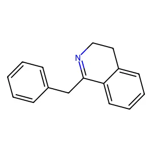 3,4-Dihydro-1-(phenylmethyl)isoquinoline structure