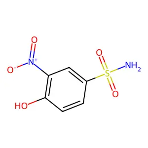4-羟基-3-硝基苯磺酰胺 structure