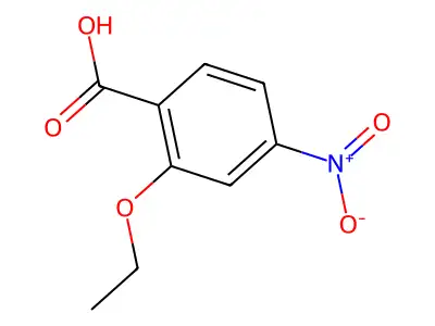 2-Ethoxy-4-nitrobenzoic acid structure