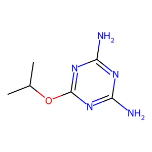 6-异丙氧基-1,3,5-三嗪-2,4-二胺 structure
