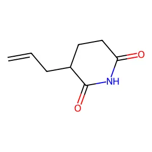 3-(Prop-2-en-1-yl)piperidine-2,6-dione structure