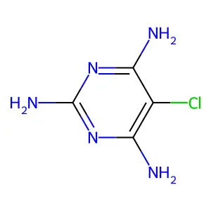 5-Chloropyrimidine-2,4,6-triamine structure