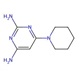 2,4-Diamino-6-piperidinopyrimidine structure