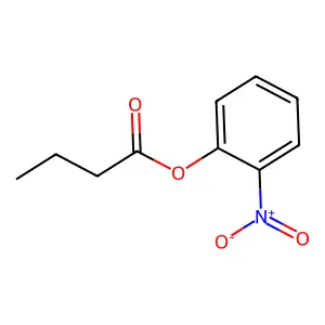 丁酸2-硝基苯酯 structure