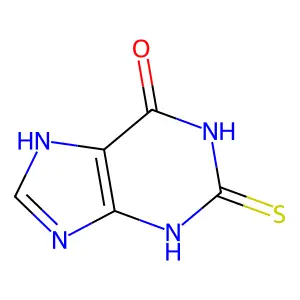 2-Thioxanthine structure