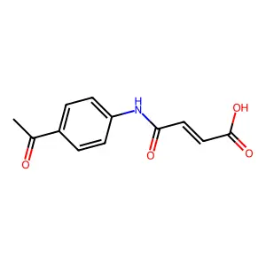 n-{[3-Hydroxy-6-(hydroxymethyl)-4-oxo-4h-pyran-2-yl]methyl}-n-methylglycine structure