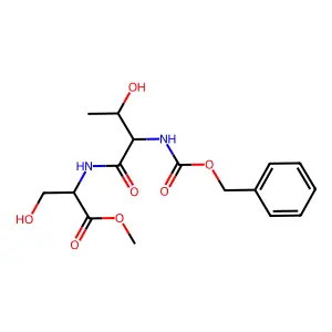 Z-THR-SER-OME structure