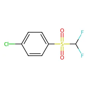 1-Chloro-4-(difluoromethanesulfonyl)benzene structure
