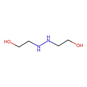 2,2'-(1,2-Hydrazinediyl)bis(ethanol) structure