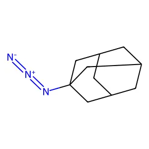 1-Azidoadamantane structure
