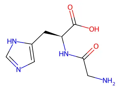 Glycylhistidine structure