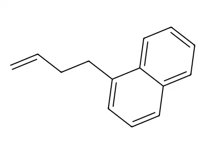 1-But-3-enylnaphthalene structure